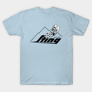 Defunct Salt Lake Sting Soccer 1990 T-Shirt